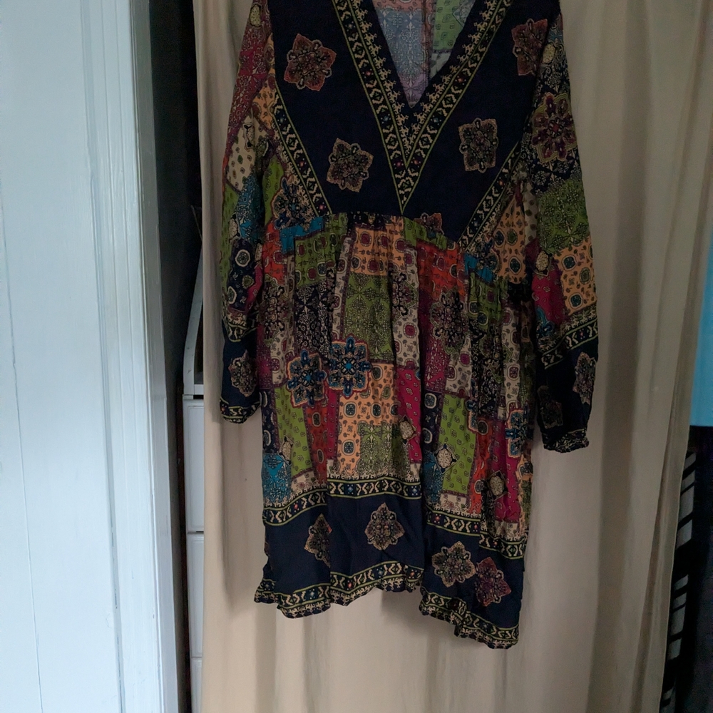 Bohemian Patchwork Dress